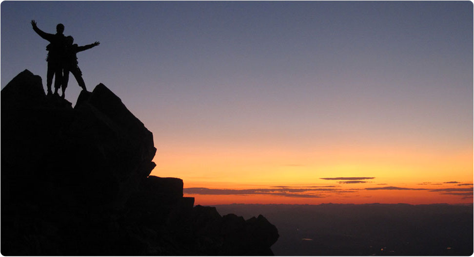 Grand Traverse, Grand Tetons, Wyoming 